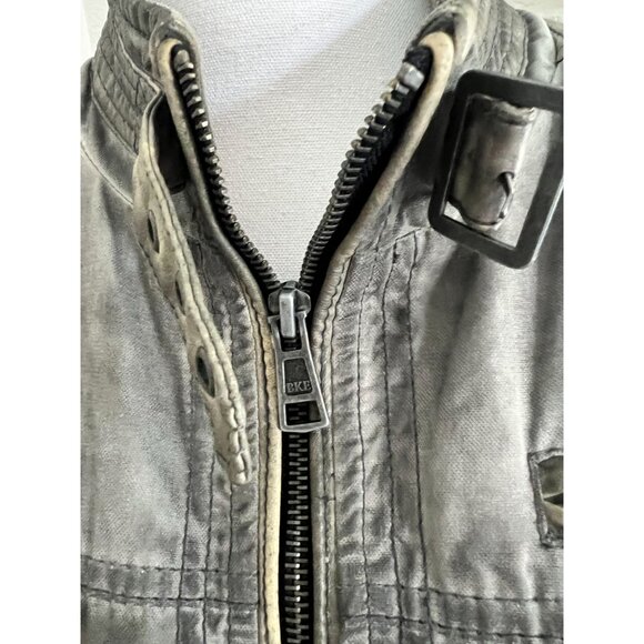 BKE Mens Athletic Fit XL Jacket With Sherpa Lining & Multiple Pockets defect hol - Picture 2 of 7